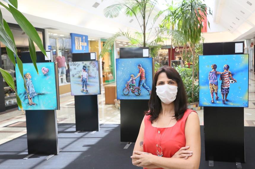RIOPRETO SHOPPING recebe a mostra “Come Back To Life” da artista Danila Pinheiro